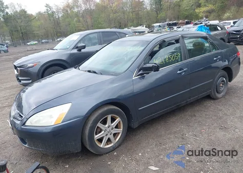 2003 Honda Accord 3.0 Ex из США, поврежденный, VIN 1HGCM66803A046526
